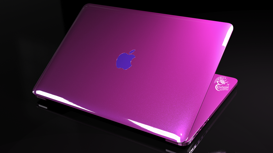 Купить эксклюзивный MacBook Pro розовый